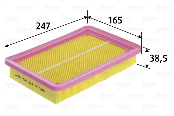 Luftfilter Valeo 585515 VALEO