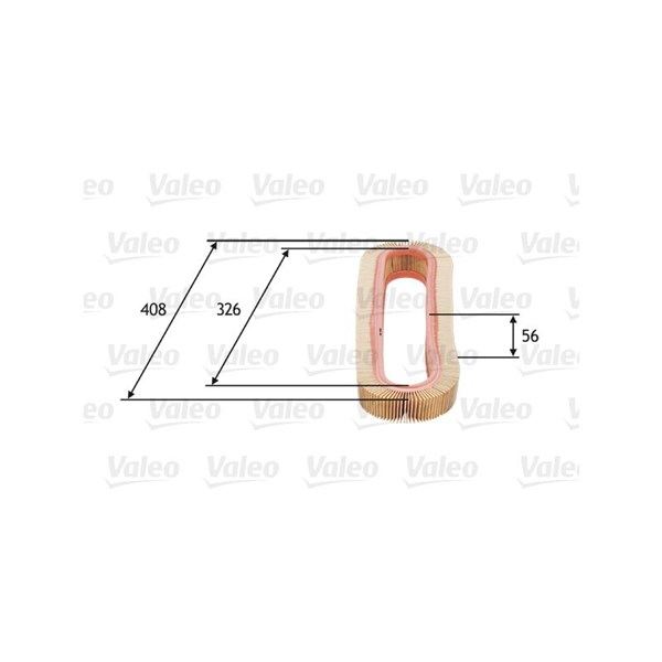 Luftfilter Valeo 585667 VALEO