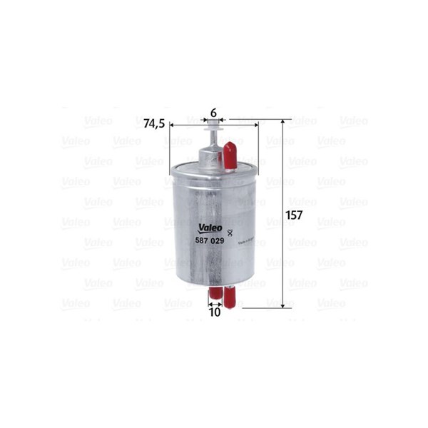 Bränslefilter Valeo 587029 VALEO