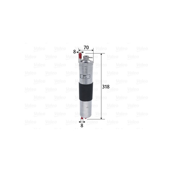 Bränslefilter Valeo 587034 VALEO