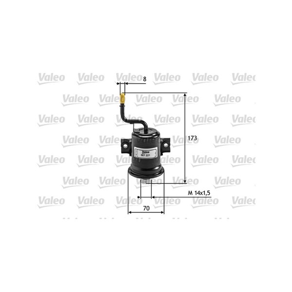 Bränslefilter Valeo 587221 VALEO