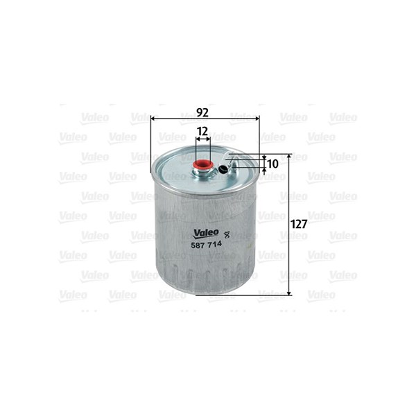 Bränslefilter Valeo 587714 VALEO