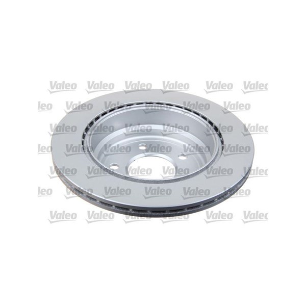 Bromsskiva Ventilerad, Bakaxel Valeo Coated 672506 VALEO