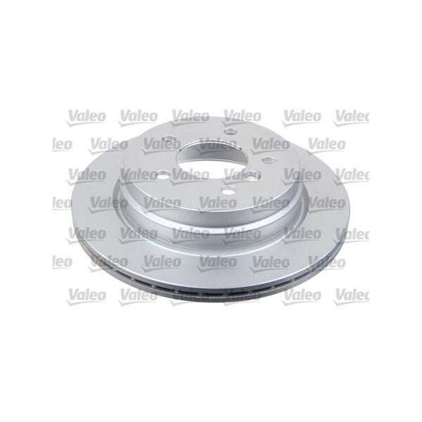 Bromsskiva Ventilerad, Bakaxel Valeo Coated 672506 VALEO