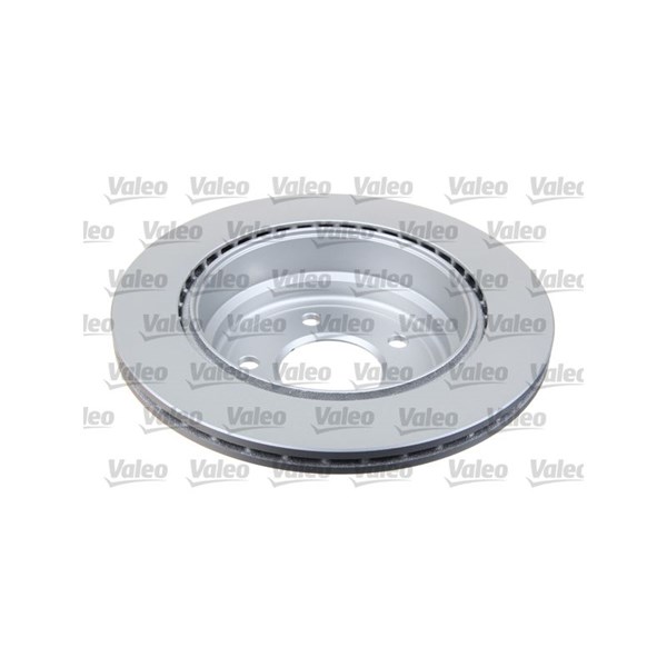 Bromsskiva Ventilerad, Bakaxel Valeo Coated 672506 VALEO
