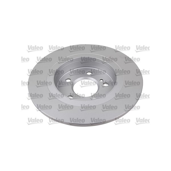Bromsskiva Solid, Bakaxel, Framaxel Valeo Coated 672522 VALEO