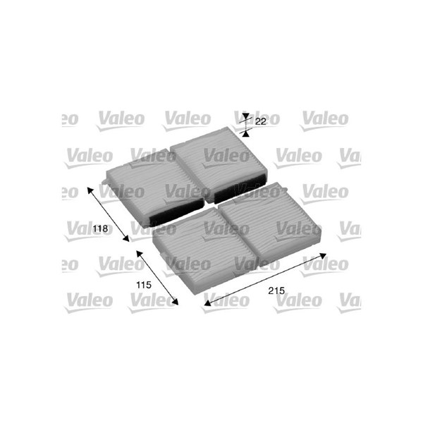 Kupefilter Valeo 698891 VALEO