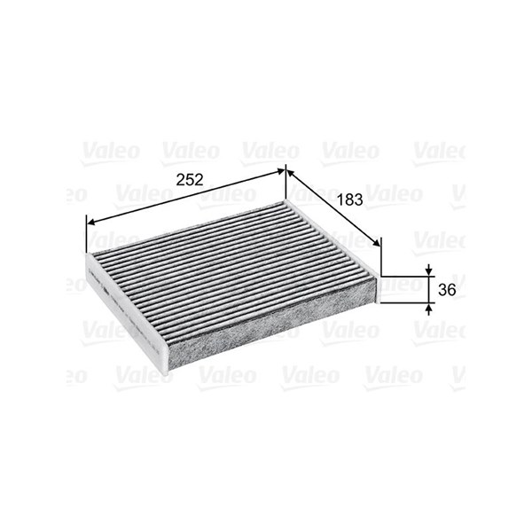 Kupefilter Valeo 715802 VALEO