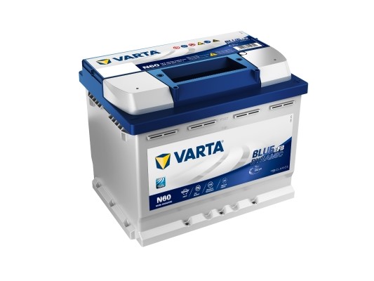 STARTBATTERI VARTA BLUE DYN EFB N60 12V 60AH 640A, Bagageutrymme VARTA