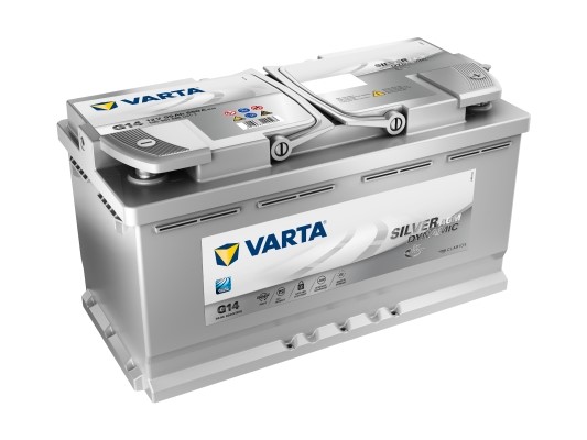 STARTBATTERI VARTA SILVER DYN AGM G14 12V 95AH 850A P+, Bagageutr VARTA