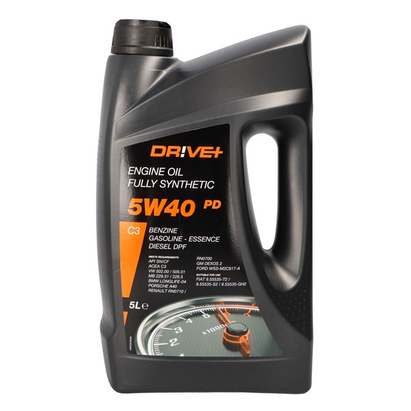 Motorolja Driveplus 5W-40  C3 Pd 5L