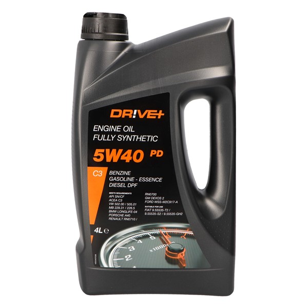 Motorolja Driveplus 5W-40 C3 Pd 4L