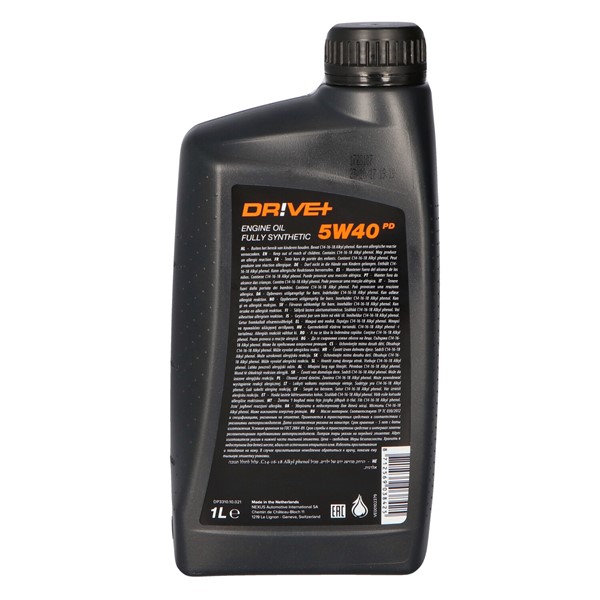 Motorolja Driveplus 5W-40 C3 1L, Universal Motorolja Driveplus 5W-40 C3 1L, Universal