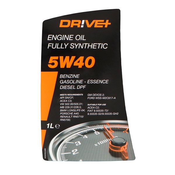 Motorolja Driveplus 5W-40 C3 1L, Universal Motorolja Driveplus 5W-40 C3 1L, Universal