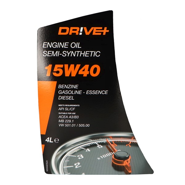 Motorolja Driveplus 15W-40 Sl/Cf 4L Motorolja Driveplus 15W-40 Sl/Cf 4L