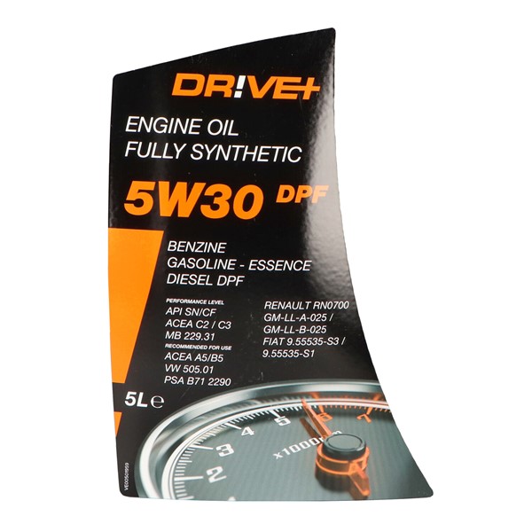 Motorolja Driveplus 5W-30 C3 Dpf 5L Motorolja Driveplus 5W-30 C3 Dpf 5L