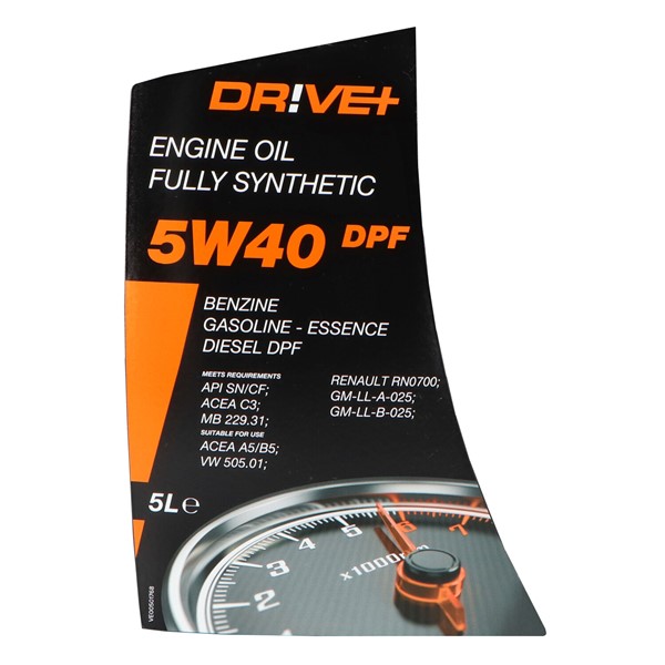 Motorolja Driveplus 5W-40 C3 Dpf 5L Motorolja Driveplus 5W-40 C3 Dpf 5L