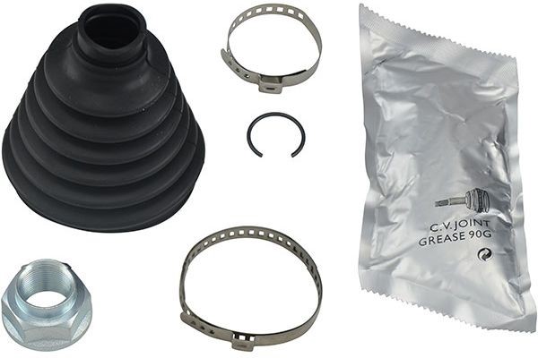 Dammskydd, drivaxel, Framaxel, På hjulsidan Kavo parts CVB-2001 KAVO PARTS