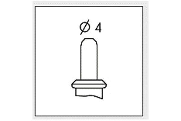 Kylvätsketemperatur-sensor, Vänster fram, Cylindriskt huvud Kavo  KAVO PARTS