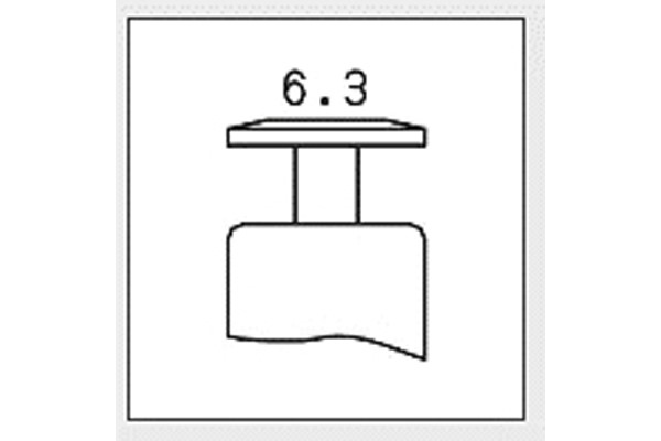 Kylvätsketemperatur-sensor Kavo parts ECT-3501 KAVO PARTS