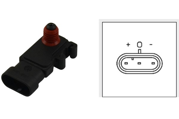 Sensor, insugstryck Kavo parts EMS-1002 KAVO PARTS