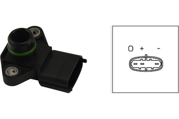 Sensor, insugstryck, Insugsgrenrör Kavo parts EMS-3002 KAVO PARTS