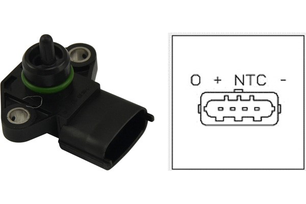 Sensor, insugstryck, Insugsgrenrör Kavo parts EMS-3006 KAVO PARTS
