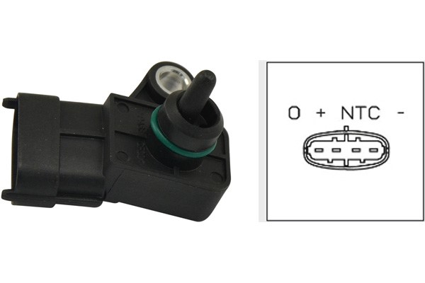 Sensor, insugstryck, Insugsgrenrör Kavo parts EMS-3007 KAVO PARTS
