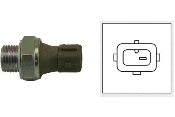 Varningsswitch, oljetryck Kavo parts EOP-3001 KAVO PARTS