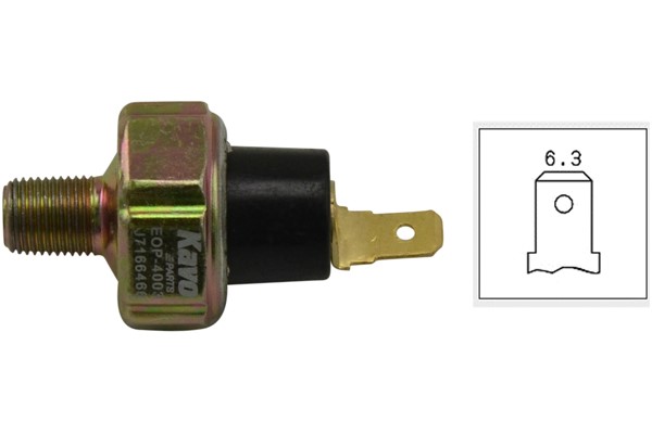 Varningsswitch, oljetryck KAVO PARTS
