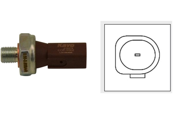 Varningsswitch, oljetryck KAVO PARTS