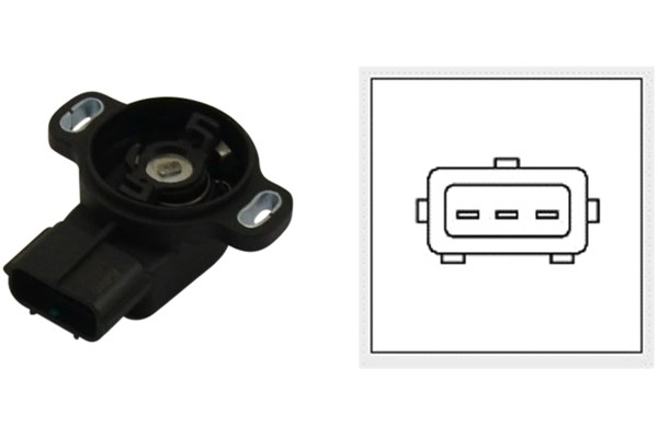 Sensor, gasspjäll Kavo parts ETP-4503 KAVO PARTS