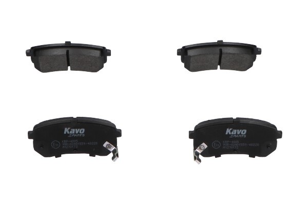 Bromsbeläggsats, Bakaxel KAVO PARTS