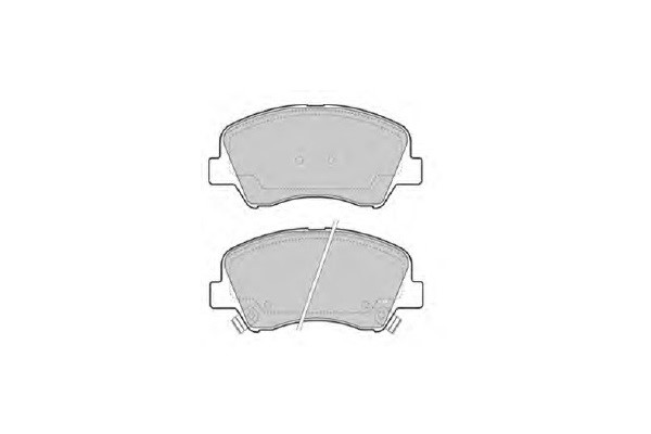 Bromsbeläggsats, Framaxel Kavo parts KBP-4580 KAVO PARTS