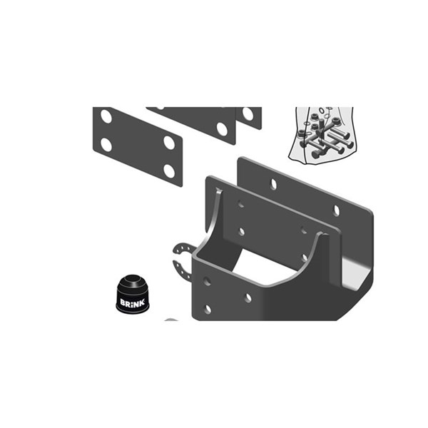 Dragkrok, Standard Brink 522100 BRINK