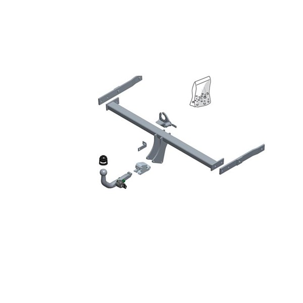 Dragkrok, Standard Brink 608300 BRINK Dragkrok, Standard Brink 608300 BRINK