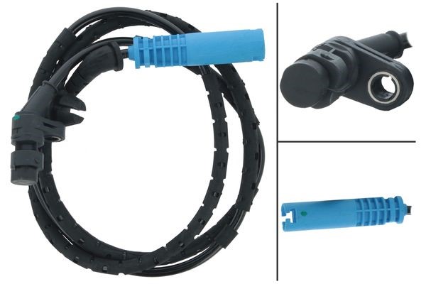 ABS-givare, Sensor, hjulvarvtal, Bakaxel, båda sidor ABS-givare, Sensor, hjulvarvtal, Bakaxel, båda sidor