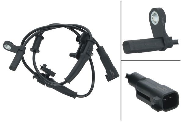 ABS-givare, Sensor, hjulvarvtal, Fram, höger eller vänster