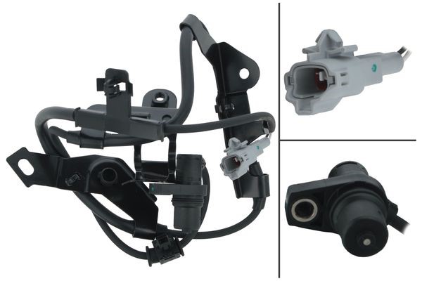 ABS-givare, Sensor, hjulvarvtal, framaxel höger ABS-givare, Sensor, hjulvarvtal, framaxel höger