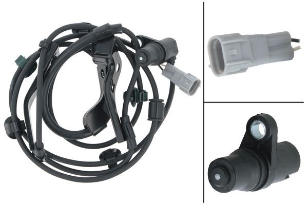 ABS-givare, Sensor, hjulvarvtal, framaxel vänster ABS-givare, Sensor, hjulvarvtal, framaxel vänster