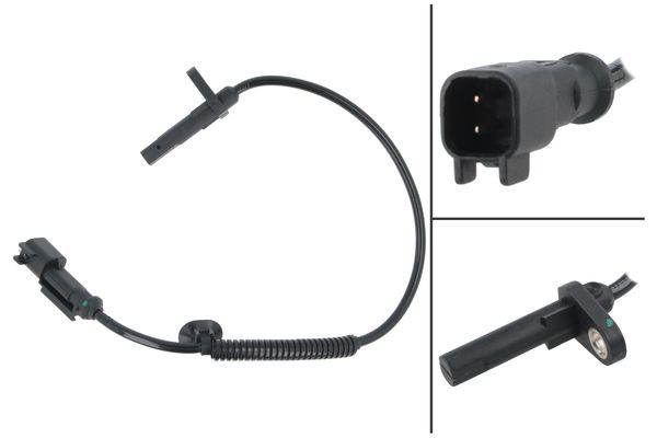 ABS-givare, Sensor, hjulvarvtal, Bakaxel, båda sidor