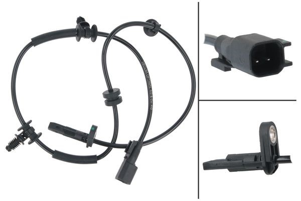 ABS-givare, Sensor, hjulvarvtal, Fram, höger eller vänster