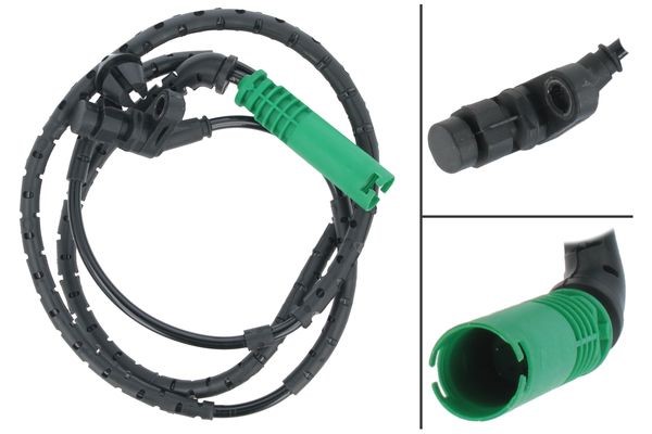 ABS-givare, Sensor, hjulvarvtal, Bakaxel, båda sidor