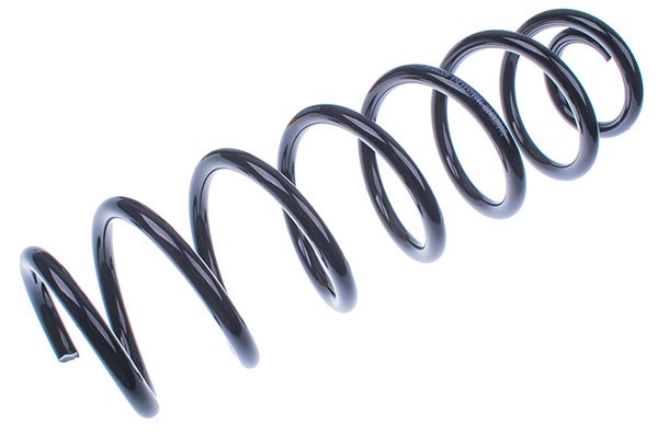 Spiralfjäder, Bakaxel