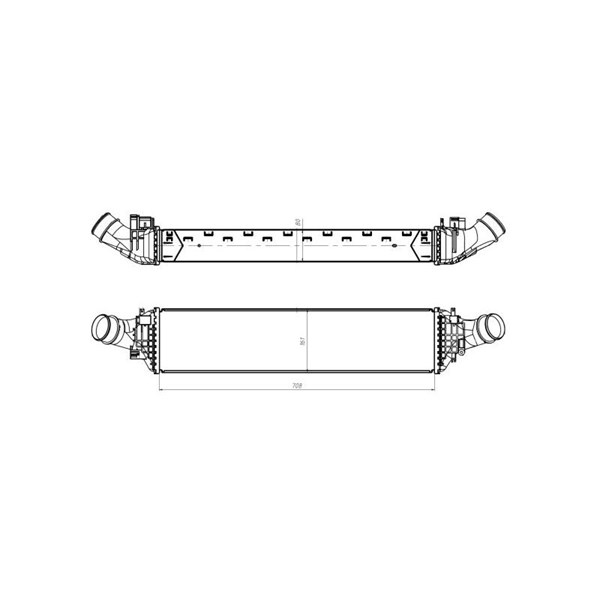 Intercooler Nrf 309047 NRF