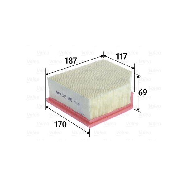 Luftfilter Valeo 585466 VALEO