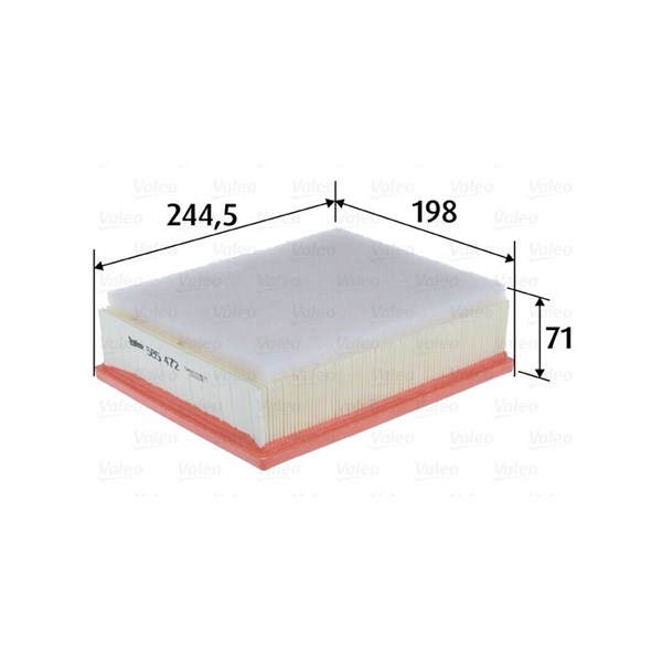 Luftfilter Valeo 585472 VALEO