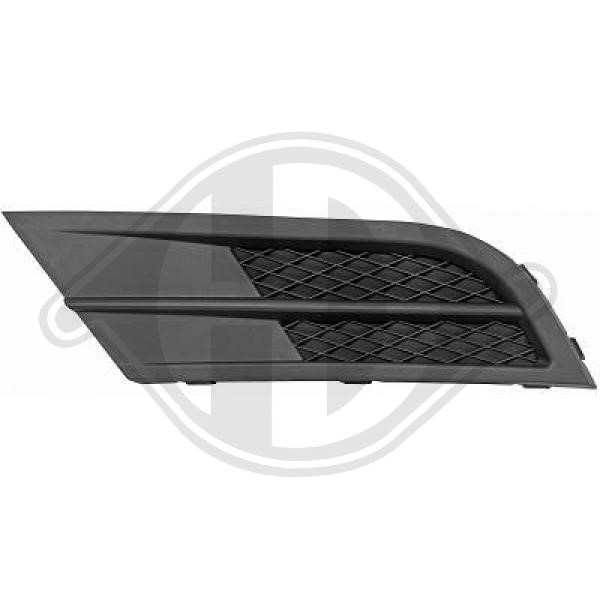 Ventilationsgaller, stötfångare, Vänster Diederichs 2233147 DIEDERICHS