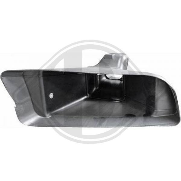 Luftkanal, Fram, Vänster Diederichs Hd tuning ZUB00239 DIEDERICHS