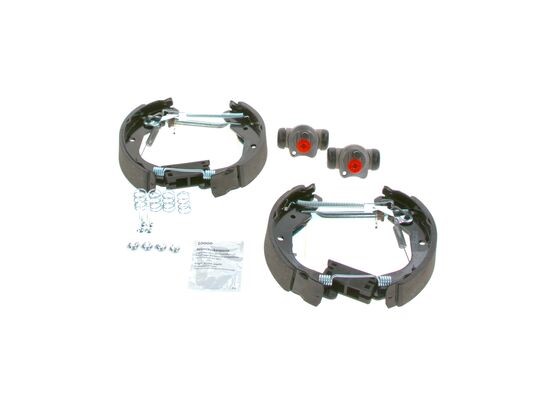 Bromsbackar, sats, Bakaxel Bosch KIT SUPERPRO 0 204 114 699 BOSCH